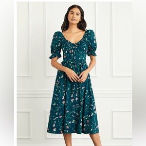 NWT Hill House Home Ophelia Midi Dress